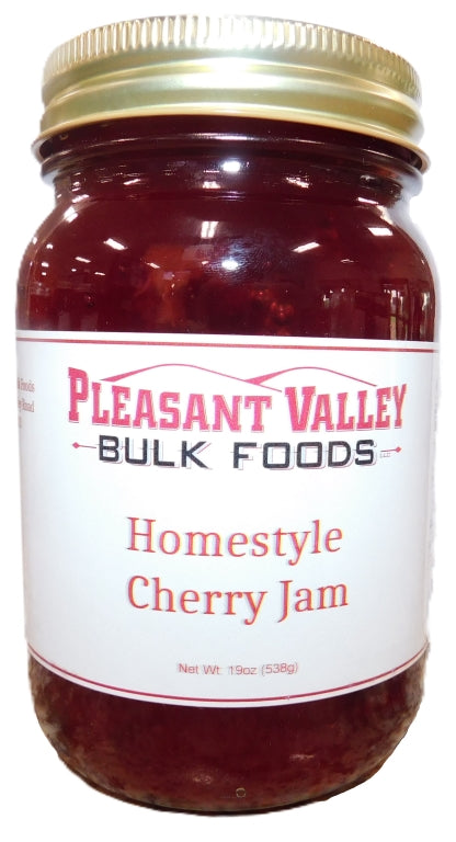 Homestyle Cherry Jam 19oz.