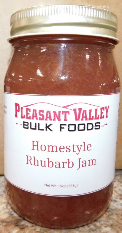 Rhubarb Jam 19oz.