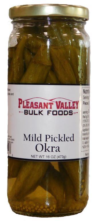 Mild Pickled Okra Pints