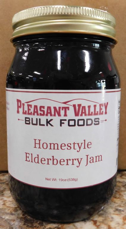 Elderberry Jam 19oz.
