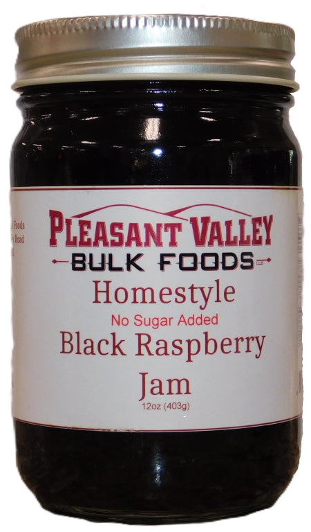 No Sugar Added  Black Raspberry