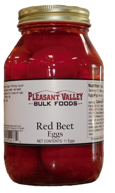 Red Beets Egg Quart