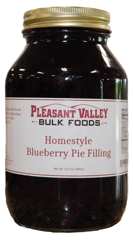 Blueberry Pie Filling Quart