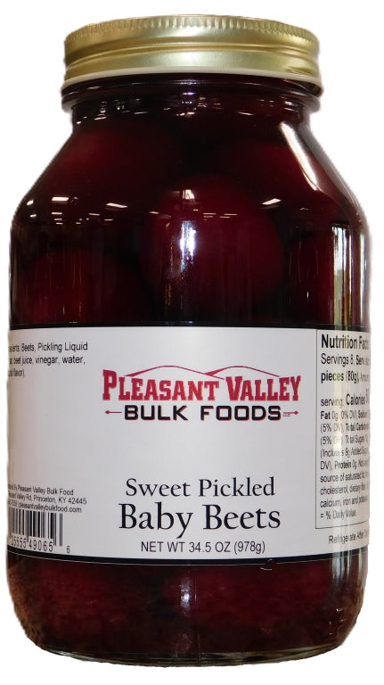 Sweet Pickled Baby Beats qt